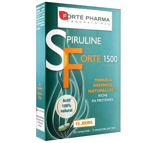 Spiruline Forte 1500 mg, Forte Pharma